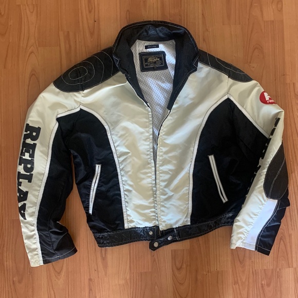 Replay Other - Replay “made in Italy “ motorcycle jacket